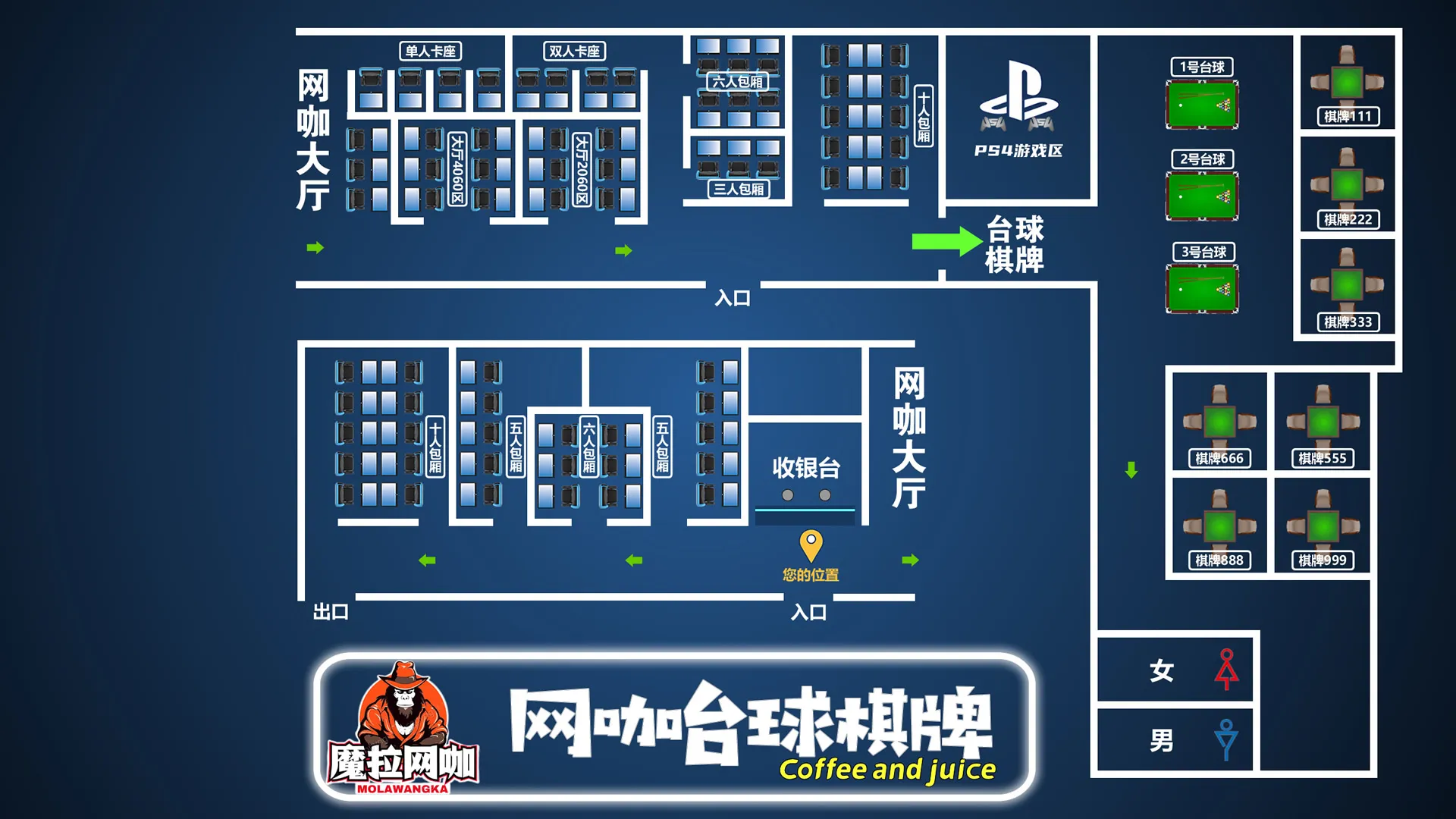 2D机位图