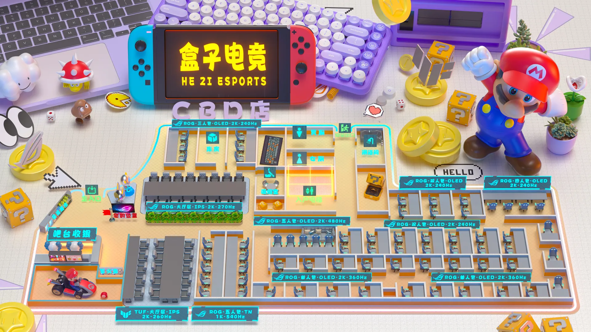 3D机位图