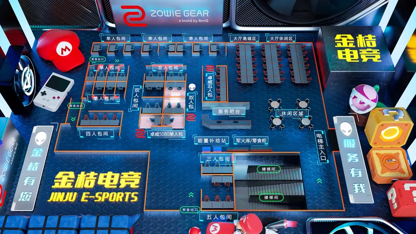 3D机位图
